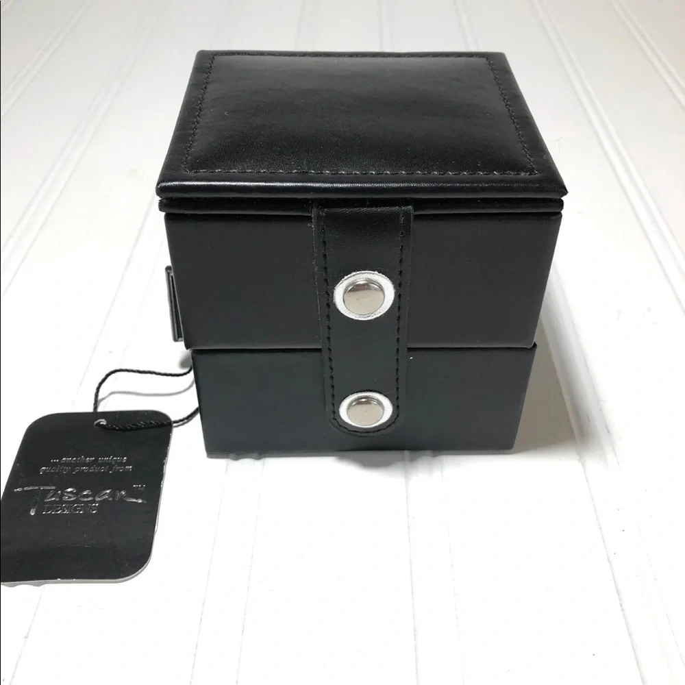 NWT Black ring jewelry box